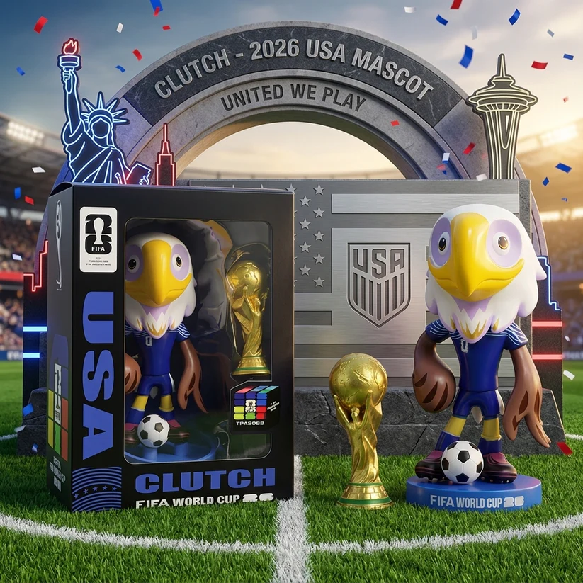 2026 World Cup Mascot Collectible Figures